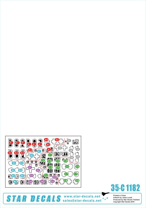 Star Decals 35-C1182 18. Panzer Division # 2 1/35 – immagine 2