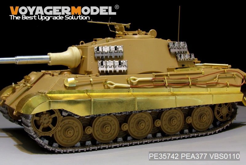 Voyager Model PEA377 WWII German King Tiger Schurzen For TAMIYA 1/35 – Bild 3