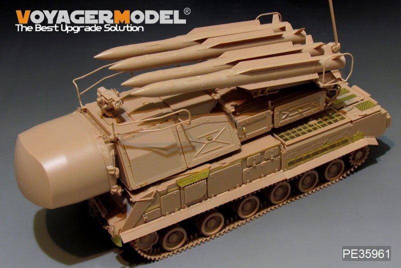 Kit de modernisation Voyager Model PE35961 pour système de missiles de défense aérienne russe moderne 9K37M1 BUK, compatible avec le modèle MENG SS-014 au 1/35 – image 3