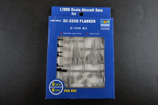 Trumpeter 06230 SU-33UB FLANKER (6 pièces) (1/350)