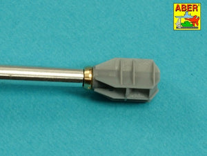 Aber 35L-120 105mm D1504 L/44 barrel with muzzle brake for Israeli Sherman M51 1/35 – image 12
