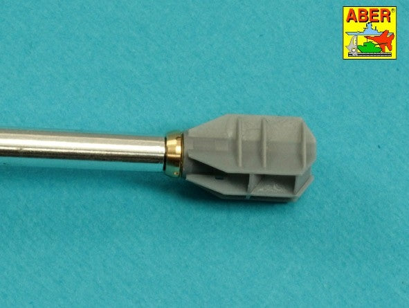 Aber 35L-120 105mm D1504 L/44 barrel with muzzle brake for Israeli Sherman M51 1/35 – image 12
