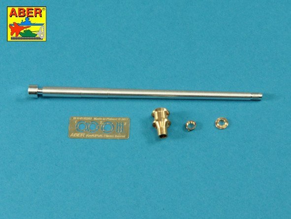 Aber 35L-046n German 75 mm Barrel for Kwk 40 L/48 with early model muzzle brake for Pz.Kpfw. IV Ausf.G late - Ausf.H 1/35