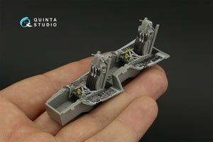 Quinta Studio QD48419 F-16D block 40 3D-Printed &amp;amp; coloured Interior on decal paper (Kinetic 2022 tool) 1/48 – imagen 8