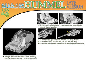 Dragon 7301 Sd.Kfz.165 HUMMEL Late Version 1/72 – imagen 4