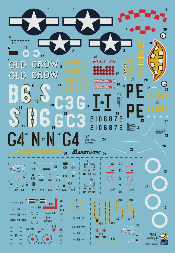 Arma Hobby 70041 P-51B Mustang 1/72 – Bild 5