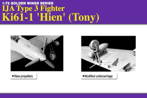 Dragon 5028 IJA Type 3 Fighter Ki61-1 &amp;#39;Hien&amp;#39; (Tony) 1/72 – Bild 2
