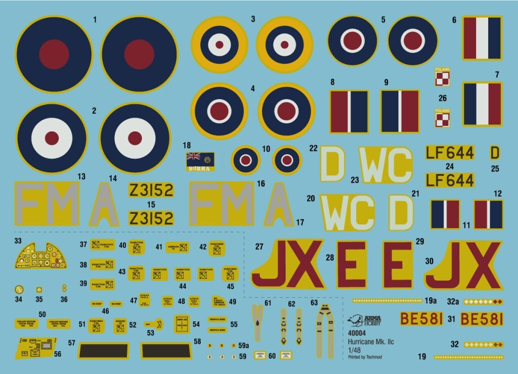 Arma Hobby 40004 Hurricane Mk IIc 1/48 – zdjęcie 7