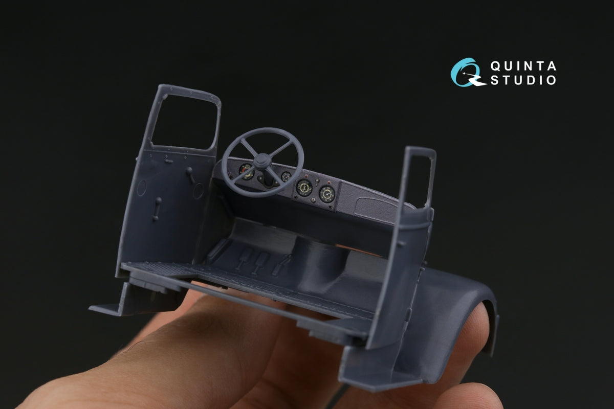 Quinta Studio QD35116 Opel Blitz 3D-Printed &amp;amp; coloured Interior on decal paper (Italeri/Zvezda) 1/35 – immagine 11