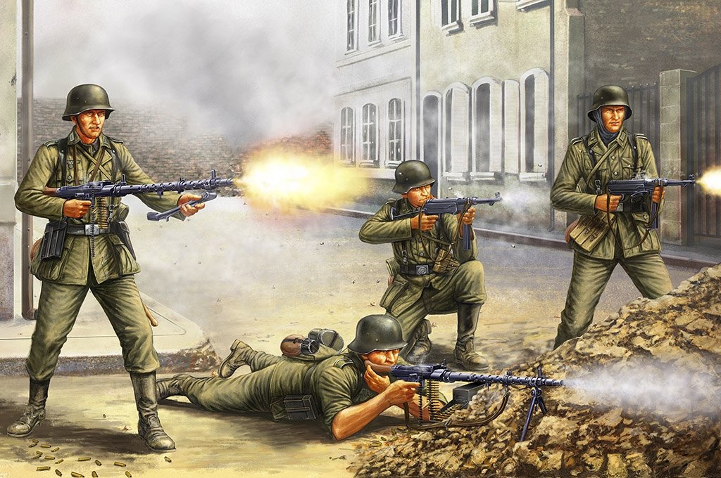 Hobby Boss 84416 German Infantry "The Barrage Wall" 1/35