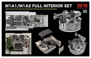 Rye Field Model 5121 M1A1 / M1A2 Abrams Full Interior Set 1/35 – zdjęcie 2
