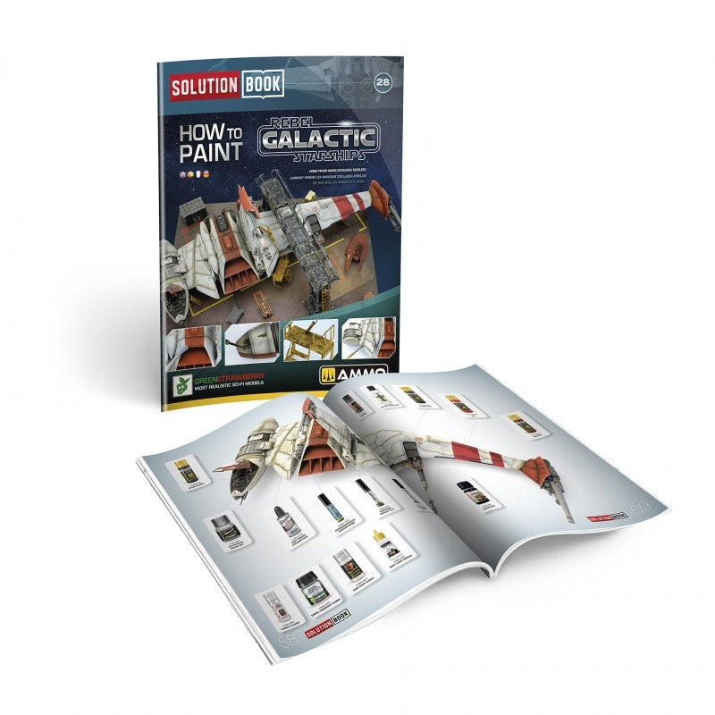 Ammo of Mig 6533 SOLUTION BOOK 28 - How to Paint Rebel Galactic Starships (Multilingual Book) – Bild 2