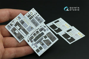 Quinta Studio QD32119 F-15E 3D-Printed &amp;amp; coloured Interior on decal paper ( Tamiya ) 1/32 – imagen 9