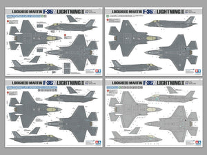 Tamiya 61124 Lockheed Martin F-35A Lightning II 1/48 – immagine 20