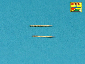 Aber 72L-50 Set of 2 barrels for German machine guns MG34 1/72