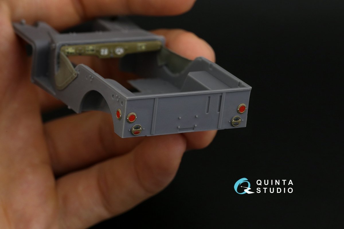 Quinta Studio QD35046 Bantam 40 BRC 3D-Printed &amp;amp; coloured Interior on decal paper ( Mini Art ) 1/35 – imagen 4