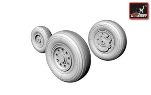 Armory Models AW72306 F-35B Lightning-II wheels 1/72 – imagen 2