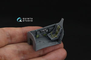 Quinta Studio QD48587 P-40E Warhawk 3D-Printed &amp;amp; coloured Interior on decal paper (Eduard) 1/48 – Bild 9