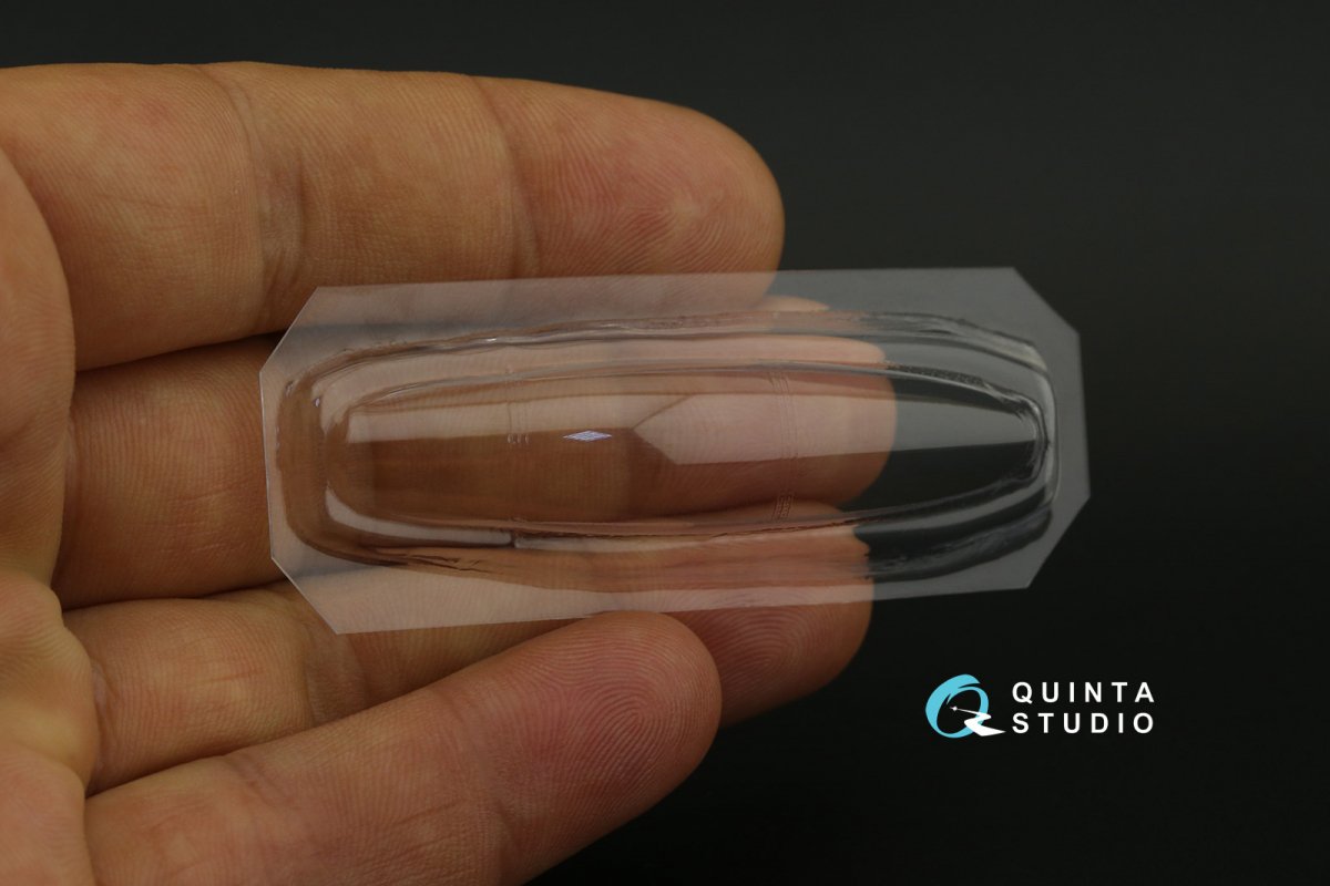 Quinta Studio QC72039 F-15E vacuumed clear canopy (Academy) 1/72 – imagen 6