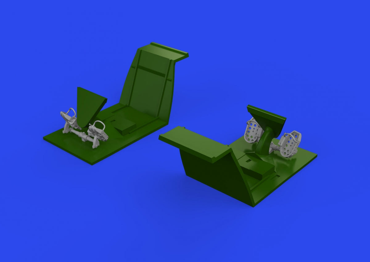 Eduard 632193 Bf 109E rudder pedals late PRINT 1/32 – imagen 2