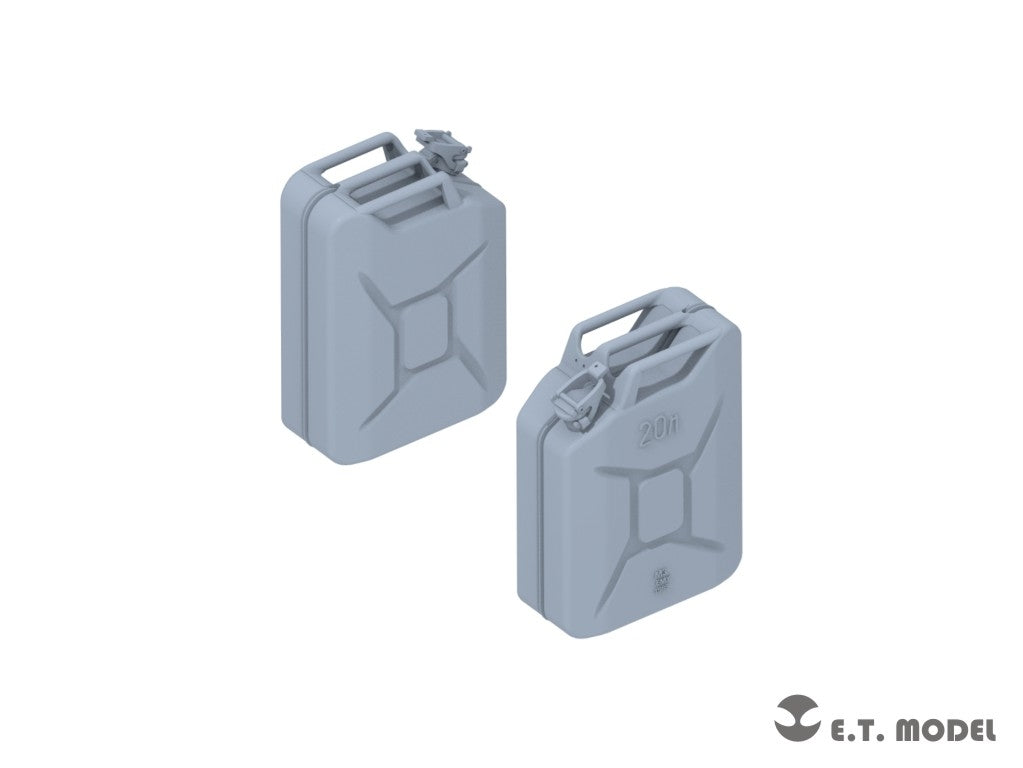 E.T. Model P35-263 Russian 20L FUEL CANS SET 5+5 1/35 – imagen 2