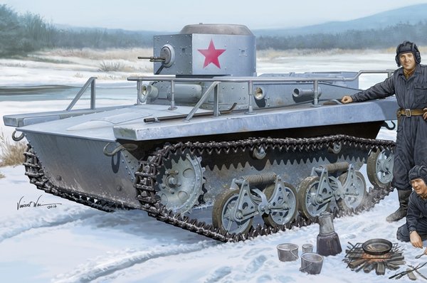 Hobby Boss 83820 Char de commandement soviétique T-37TU (1/35)