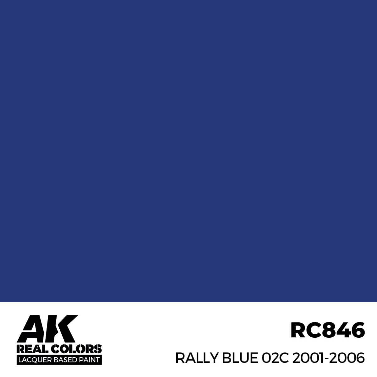 AK Interactive RC846 Rally Blue 02C 2001-2006 17 ml