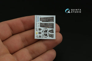 Intérieur imprimé en 3D et coloré sur papier décalcomanie Quinta Studio QD48388 F-16A MLU (Kinetic) à l&amp;#39;échelle 1/48 – image 6