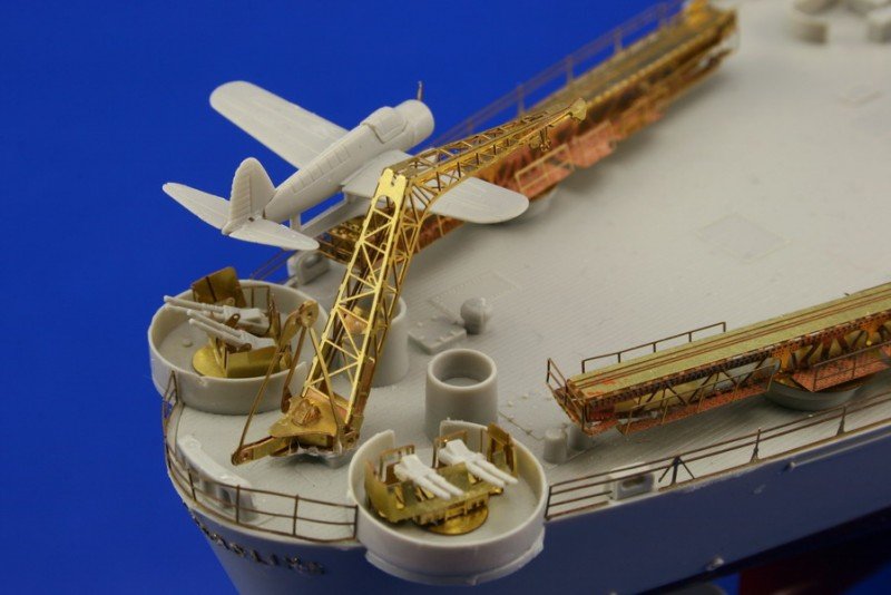 Eduard 53018 USS BB-55 North Carolina 1/350 Trumpeter – imagen 16