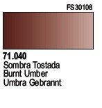 Vallejo 71040 Terre d'Ombre Brûlée