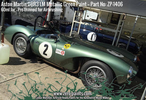 Zero Paints ZP-1406 - Aston Martin DBR3S LM Metallic Green Paint 60ml – immagine 6