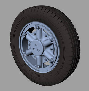 Panzer Art RE35-518 Renault AHN road wheels (Fulda) 1/35 – zdjęcie 3
