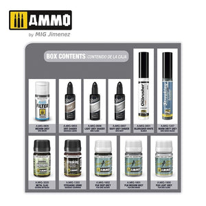 AMMO of Mig Jimenez 7810 SUPER PACK Carrier Deck Aircraft Solution Set – imagen 2