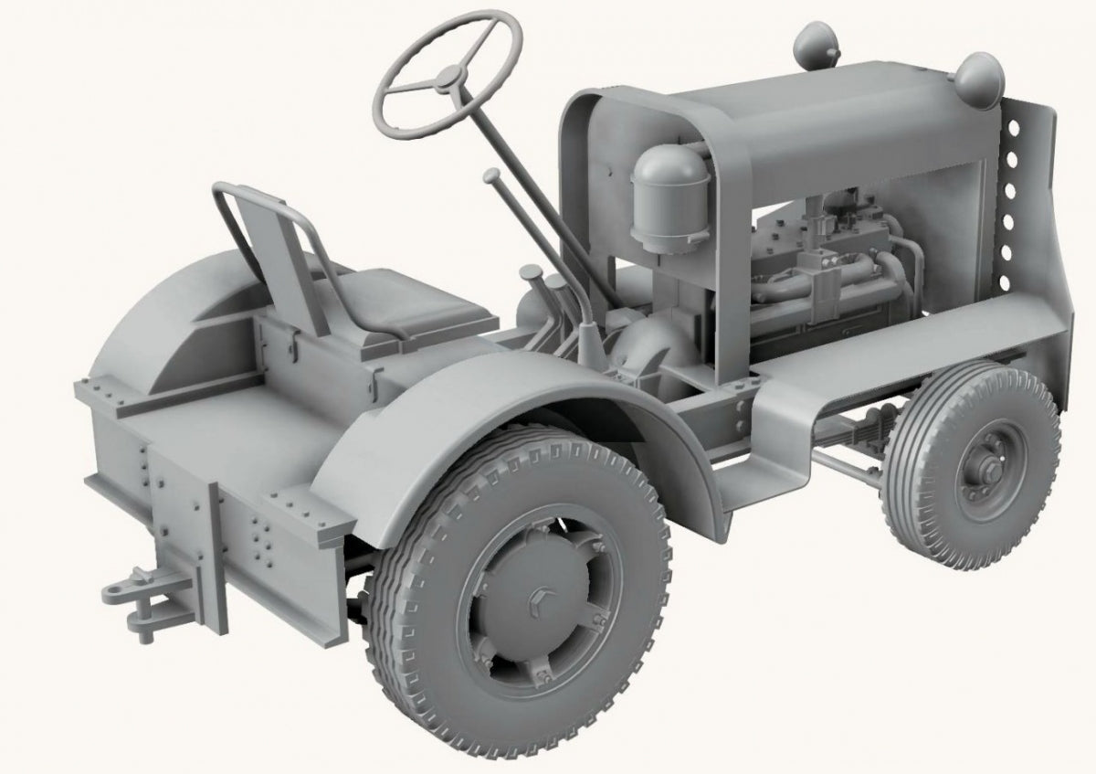 Thunder Model 32001 US Tug Clarktor-6 Mill-33 The heavy duty airfield tractor 1/32 – immagine 9