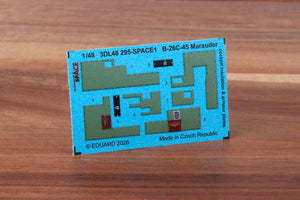 Eduard 3DL48295 B-26C-45 Marauder cockpit insulation &amp;amp; armour plates SPACE for ICM 1/48 – zdjęcie 2
