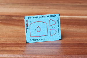 Eduard 3DL48302 MiG-21 PFM / MF / R Canopy Seal Space Set for EDUARD 1/48 – Bild 3