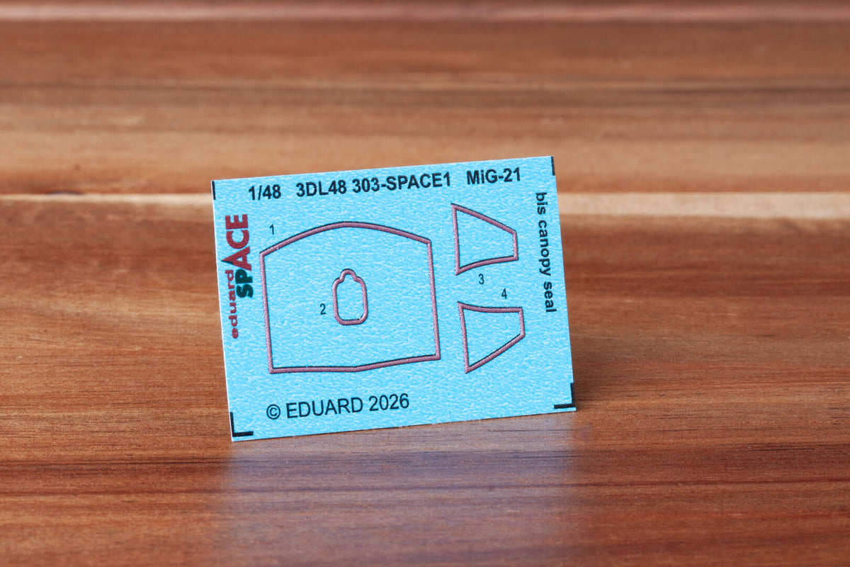 Eduard 3DL48303 MiG-21 bis Canopy Seal Space Set for EDUARD 1/48 – imagen 3