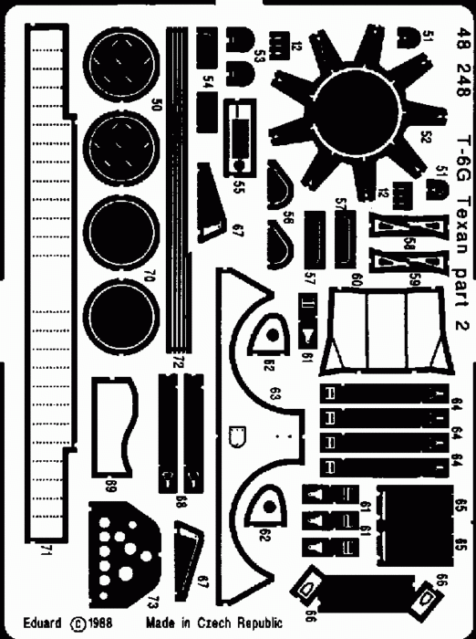 Eduard 48248 T-6G Texan 1/48 OCIDENTAL – imagen 2