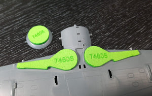Omask 74806 Fw 190 A-7/A-8/F wheel bay plugs (for Eduard) 1/48 – immagine 2