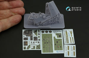 Quinta Studio QD+48379 Bristol Beaufort Mk.I 3D-Printed &amp;amp; coloured Interior on decal paper (ICM) (with 3D-printed resin parts) 1/48 – imagen 3