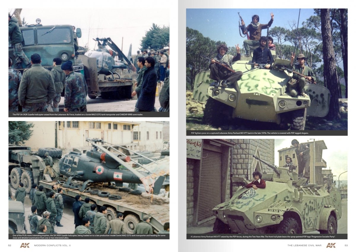 AK Interactive AK285 WARS IN LEBANON VOL. 2 – MODERN CONFLICTS PROFILE GUIDE VOL. II – Bild 3