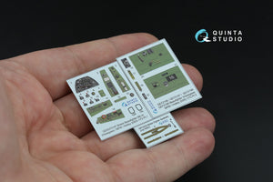 Quinta Studio QD72197 Bristol Beaufighter Mk.VI 3D-Printed &amp;amp; coloured Interior on decal paper (Hasegawa/MPM/Hobby2000) 1/72 – Bild 7