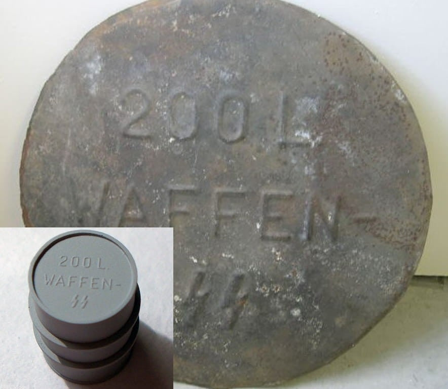 FPW Model 48001 German Waffen SS Fuel Drums (3 pcs.) 1/48