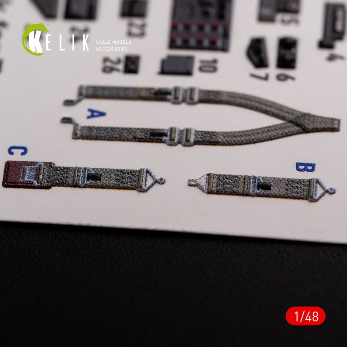 KELIK K48015 P-47D &amp;quot;Razorback&amp;quot; interior 3D decals for Tamiya kit 1/48 – imagen 4