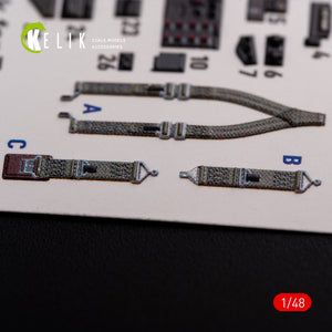KELIK K48015 P-47D &amp;quot;Razorback&amp;quot; interior 3D decals for Tamiya kit 1/48 – imagen 4