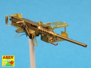 Aber 35L-080 Barrel for U.S heavy machine gun cal .50 Browning M2 HB 1/35 – immagine 6