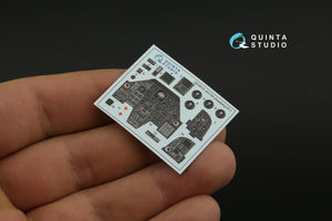 Intérieur coloré imprimé en 3D sur papier décalcomanie (Academy) pour Quinta Studio QD+35121 AH-1W (avec pièces en résine imprimées en 3D) à l&amp;#39;échelle 1/35 – image 6