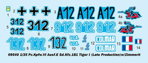 Trumpeter 09540 Pz.Kpfw.VI Ausf.E Sd.Kfz.181 Tiger I (Late Production) w/Zimmerit 1/35 – zdjęcie 18