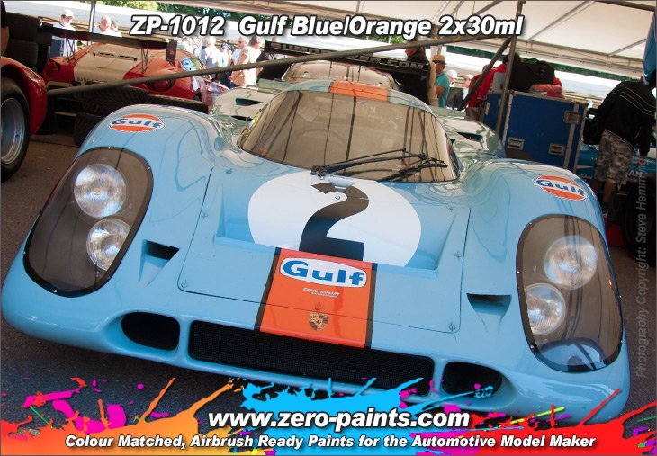 Zero Paints ZP-1012 Gulf Blue and Orange Paints 2x30ml – imagen 2
