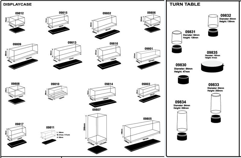 Trumpeter 09809 DISPLAY CASE 359mm x 89mm x 89mm – image 3